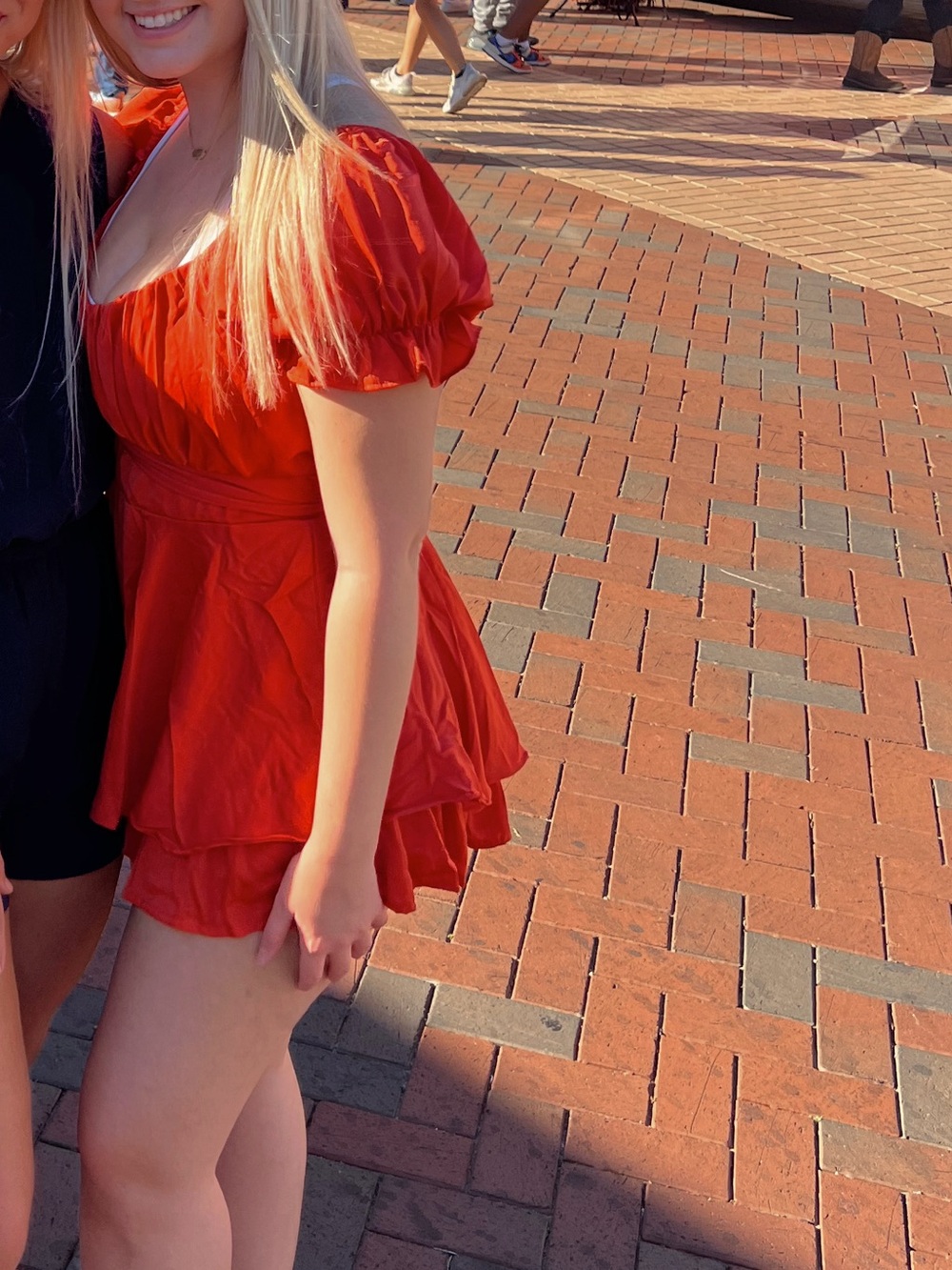 Puff Sleeve Romper
